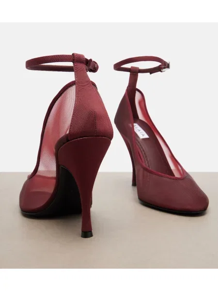 Pantofi cu toc Alaïa plasă