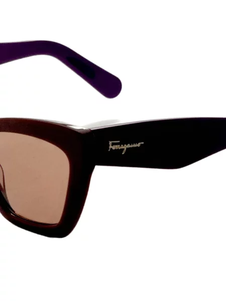 Ochelari de soare Ferragamo Eyewear maro