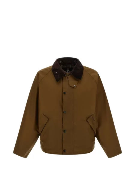 Восъчен яке Barbour кафяво