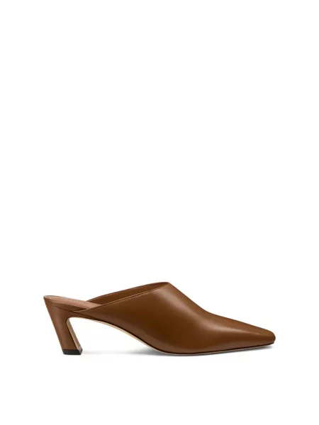 Klapki Stuart Weitzman brązowe