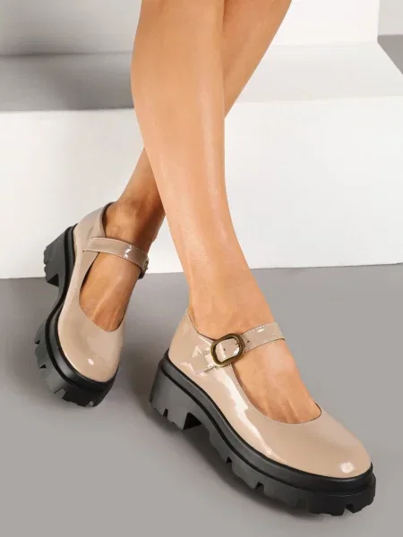 Pantofi casual Omela bej