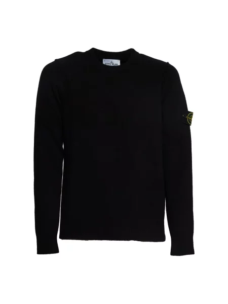 Sweter Stone Island z kamieniami czarny