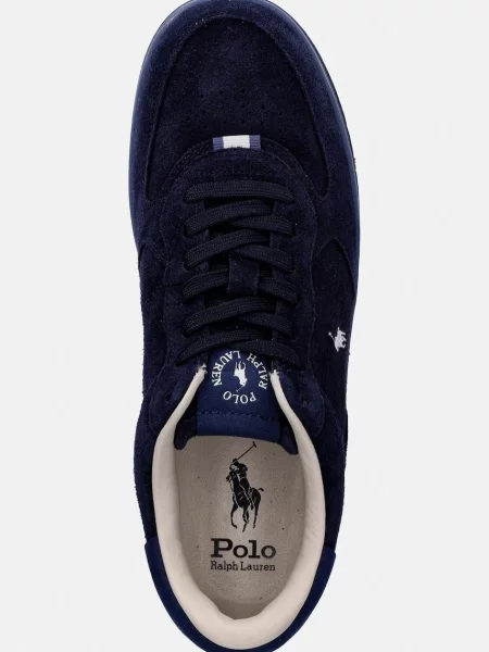 Замшевые кроссовки Polo Ralph Lauren