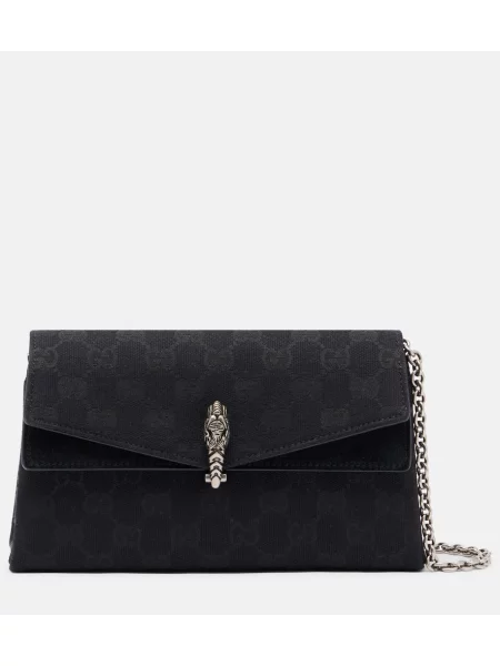 Geantă Gucci din canvas negru