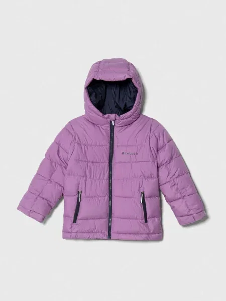 Columbia krátká bunda dětská U Pike Lake II Hdd Jacke fialová