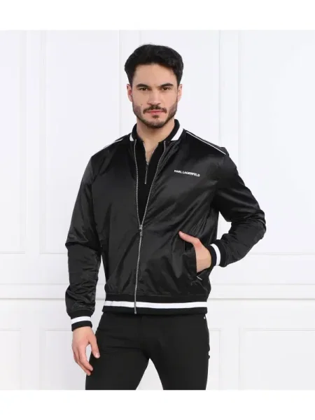 Karl Lagerfeld Geacă bomber BOMBER negru