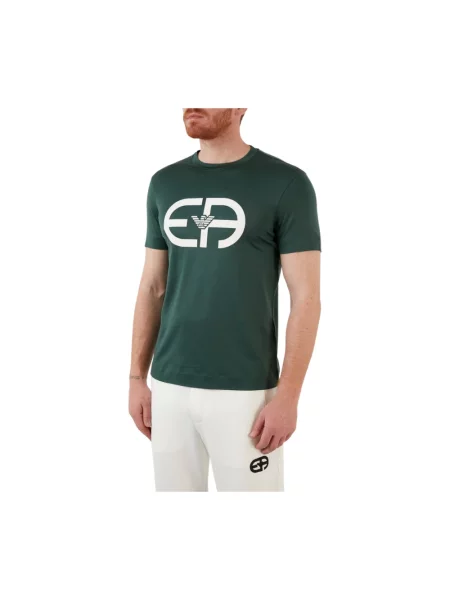 Koszulka Emporio Armani zielona