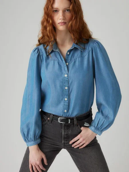 LEVI'S ® Blúzka JOURNEY denim modrá