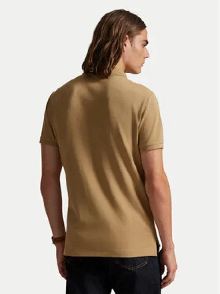 Polokošeľa Polo Ralph Lauren so sieťovinou béžová