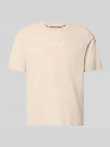 Jack & Jones T-Shirt Archie beżowy