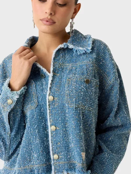 Сорочка Guess блакитна