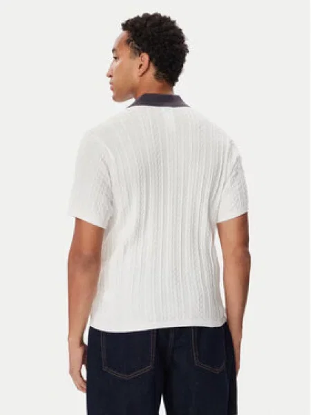 T-shirt adidas Cable Knit Football Jersey Cloud White S bijela