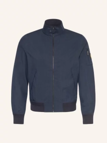 Belstaff Bunda Overland tmavě modrá