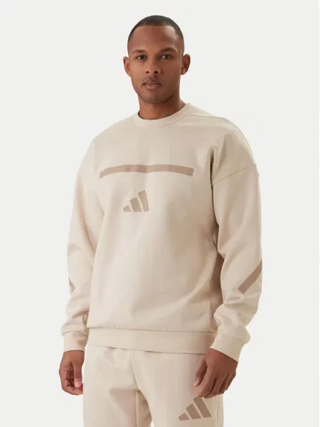 ADIDAS SPORTSWEAR Sportinio tipo megztinis Z.N.E. / kremo smėlio