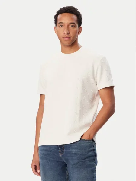 Guess Tricou Crem