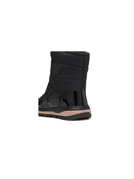 Snehule Geox J Adelhide Girl B Ab S čierna