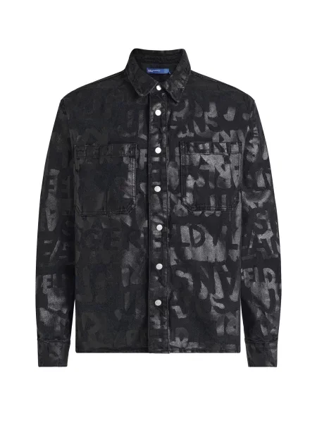 KARL LAGERFELD JEANS Geacă de primăvară-toamnă negru
