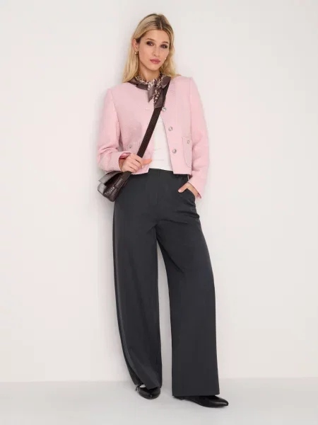 Блейзер пастельний рожевий