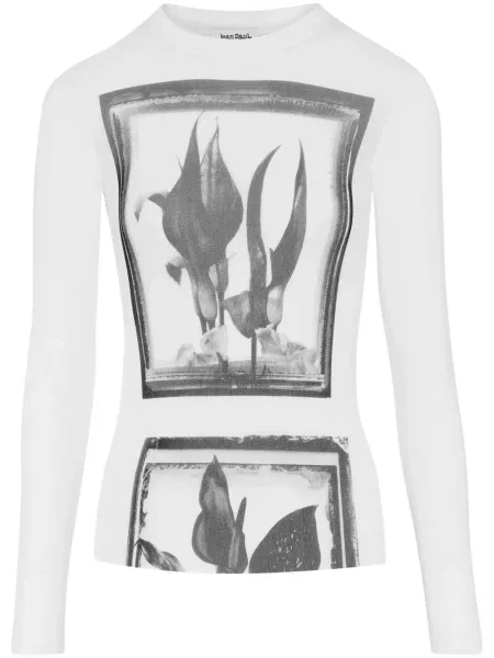 Top Jean Paul Gaultier alb