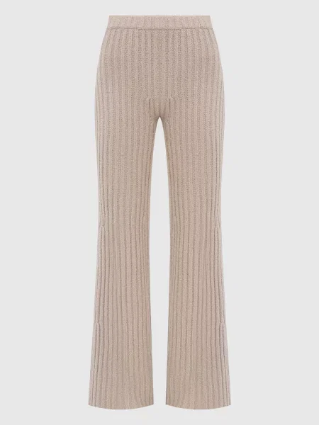 Штани Miles з кашеміру та шовку Gabriela Hearst бежеві