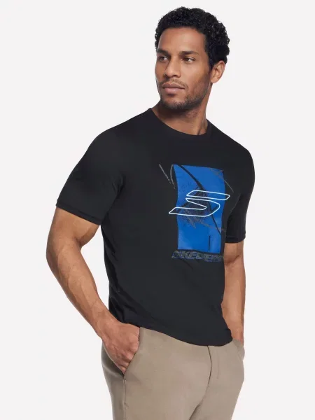 Футболка Skechers SKECHERS ENDURANCE EDGE TEE бавовна/поліестер