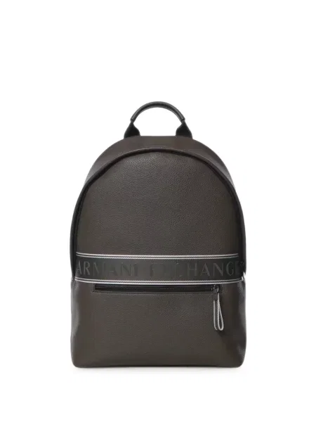 Rucsac Armani Exchange cu autograf maro