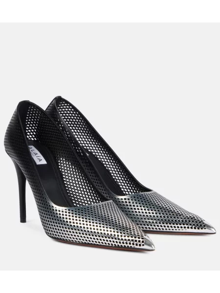 Pantofi cu toc Alaïa din piele