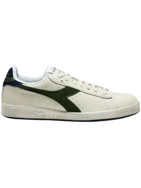 Pantofi Diadora din piele de căprioară verde