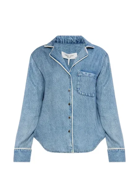Cămașă Rag & Bone albastru