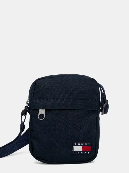 Torbica za okrog pasu Tommy Jeans Tjm Ess Daily Reporter Mornarsko modra