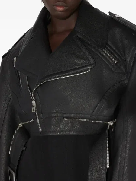 Decupat geanta de piele Jean Paul Gaultier negru