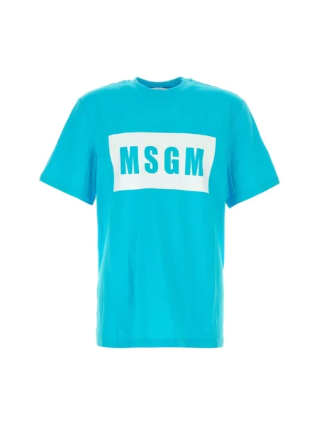 Koszulka Msgm niebieska