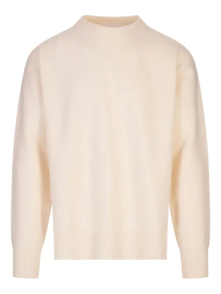 Pulover Jil Sander de lână cu decolteu rotund