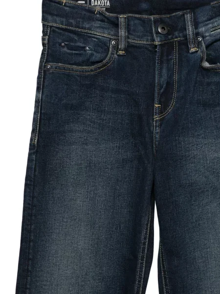 Jeansy straight leg dziecięce G-star Raw niebieskie