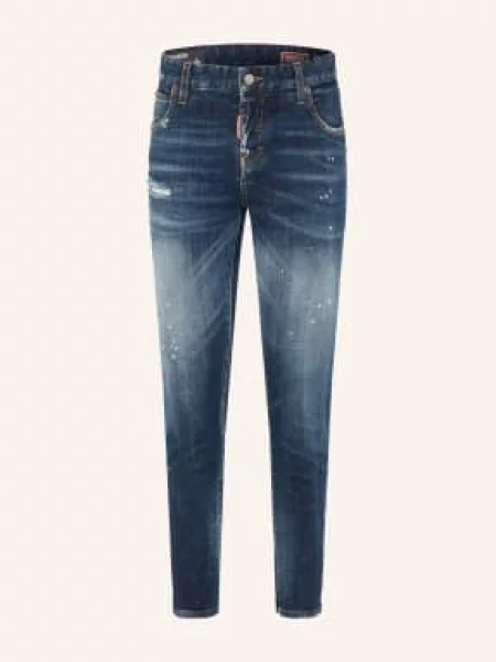 Krótkie Dżinsy Teddy blau niebieskie