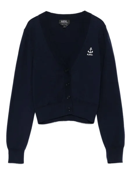 Cardigan A.p.c. albastru