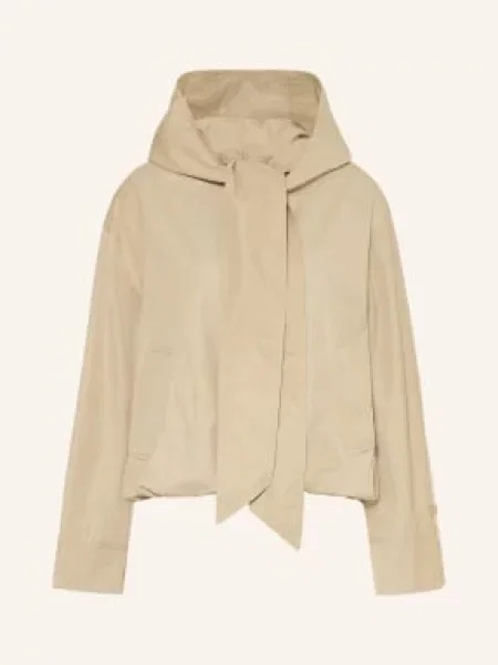 Beaumont Kurtka Bianca Z Odpinanym Kapturem beige beżowa