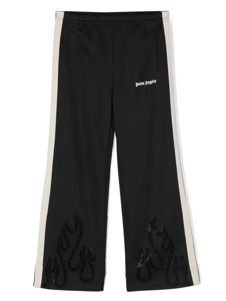 Dětské kalhoty Palm Angels černé