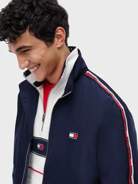 Джинсова куртка Tommy Jeans синя