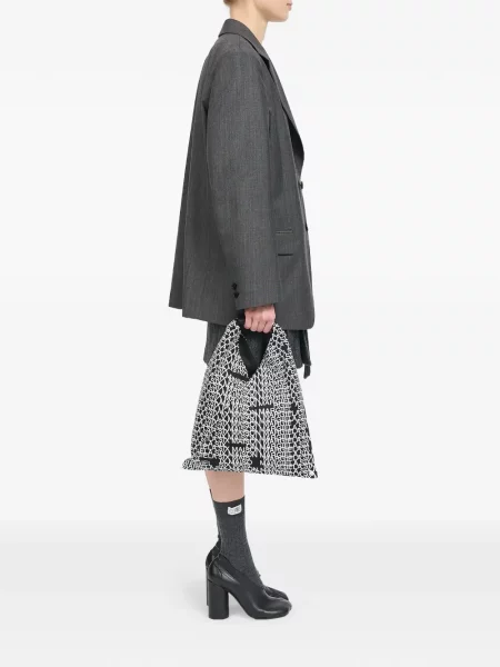 Geantă Mm6 Maison Margiela cu imagine negru