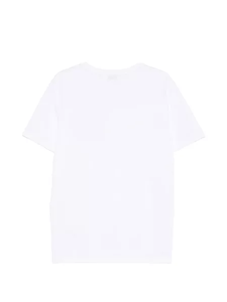 Tricou Dondup cu decolteu rotund alb