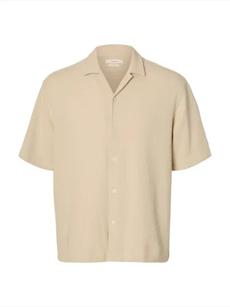 SELECTED Košile SLHCAL' béžová