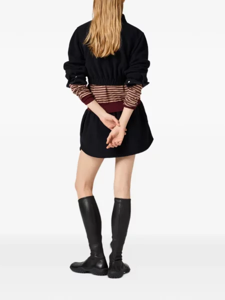 Cămașă Miu Miu din fleece albastru