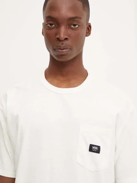 Vans t-shirt gładki beżowy