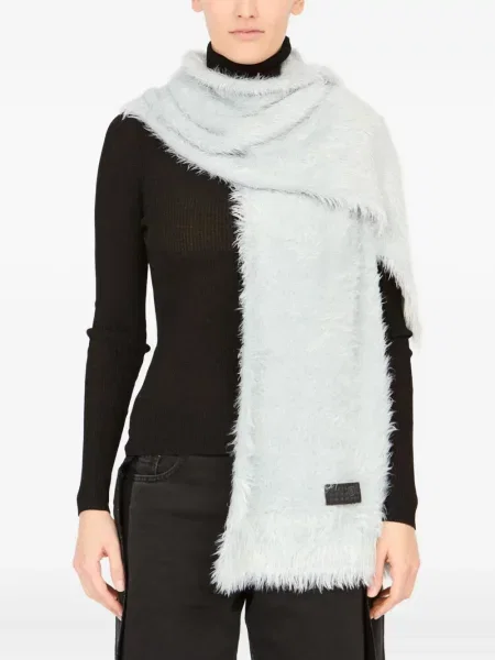 Fular Mm6 Maison Margiela albastru