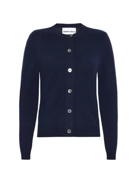 Cardigan Emerson Renaldi tricotate albastru