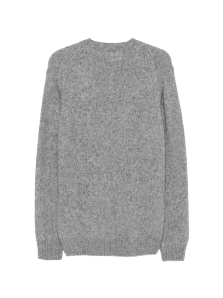 Pulover Nn07 tricotate cu decolteu rotund gri