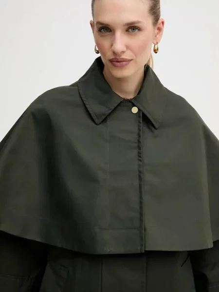 Пальто Barbour зеленое