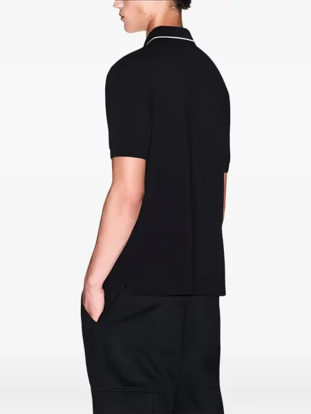 Polo Armani Exchange scurt negru