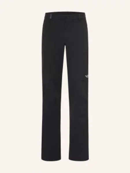 The North Face Spodnie Trekkingowe Quest schwarz czarne